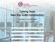 Tablet Screenshot of cdconsult.net